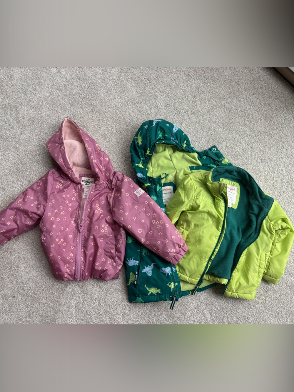 4T girls coats